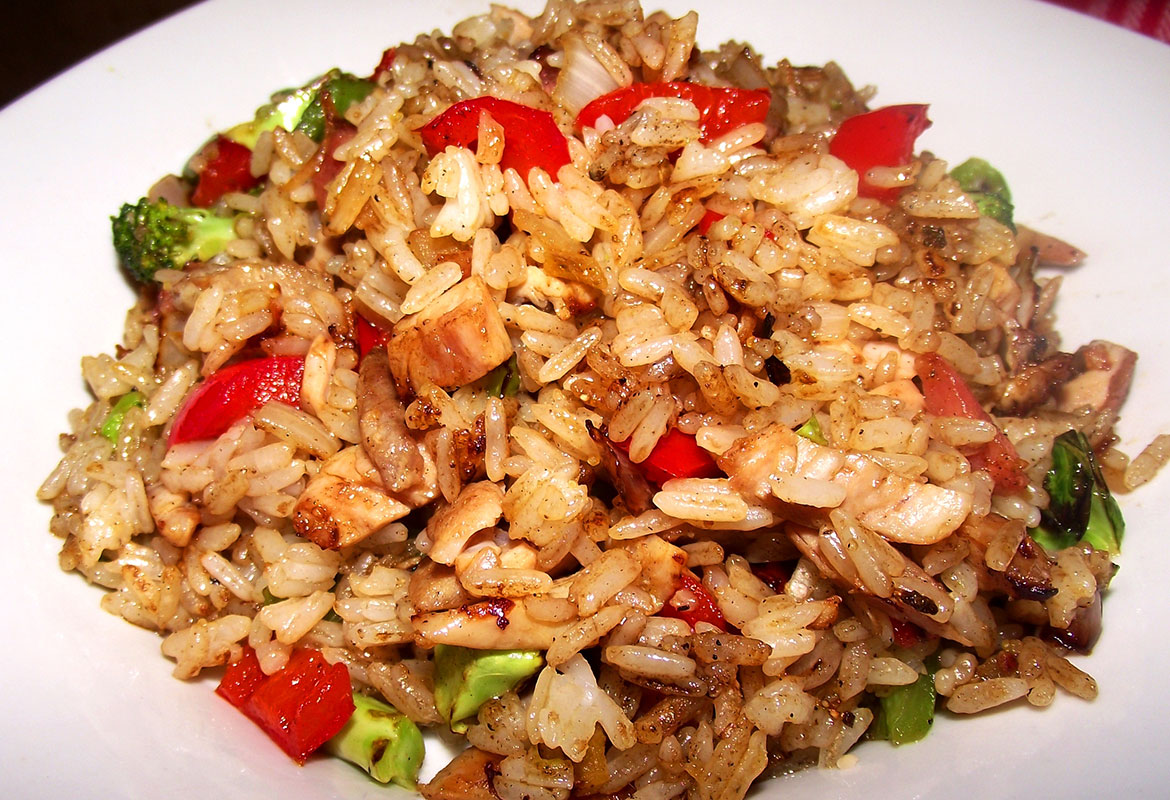 Chowfan de Pollo, Mixto o Camarones