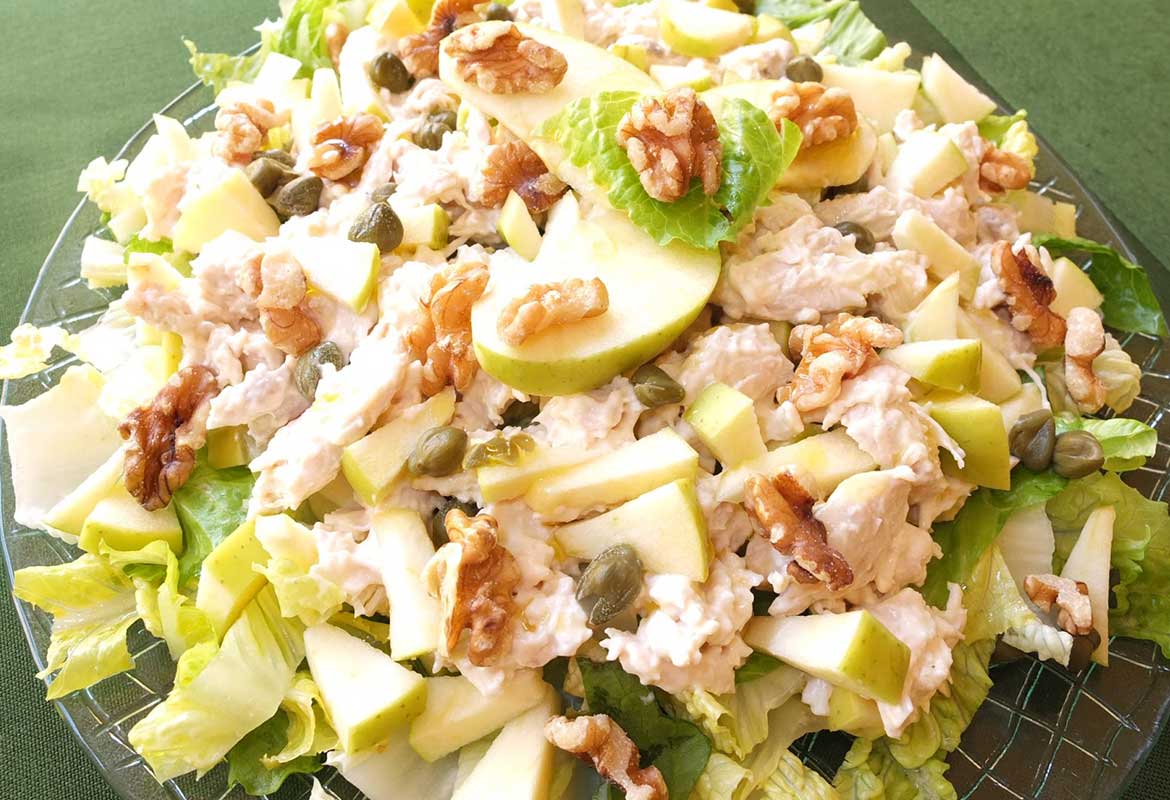 Ensalada de Pollo con Manzana
