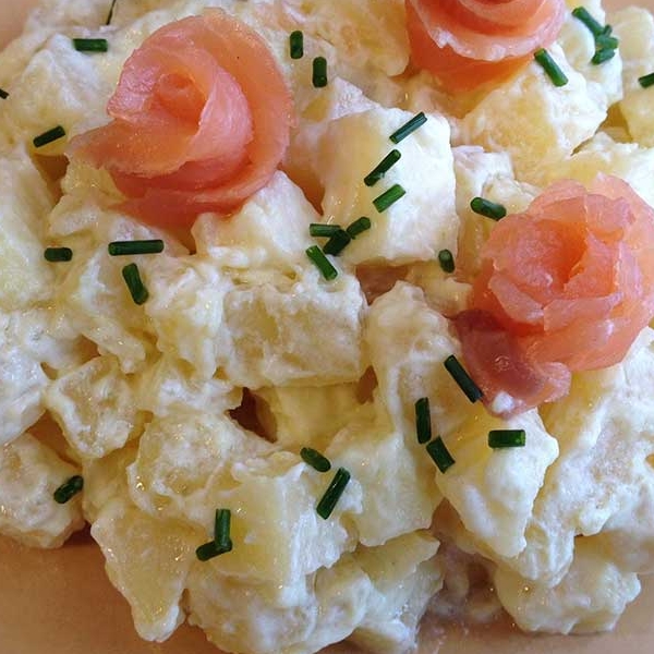 Ensalada de Papa Blanca o Morada
